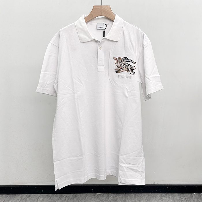 バーバリー メンズ ポロ 半袖Tシャツ - Polo- buc12753x