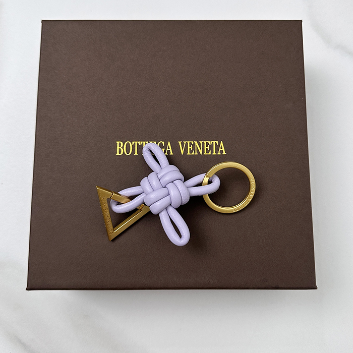 ボッテガヴェネタ ユニセックス パープル キーリング - Bottega VenetaPurple Key - acc368x