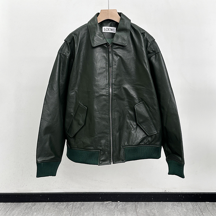 ロエベ メンズ レザージャケット -   - loc12774x