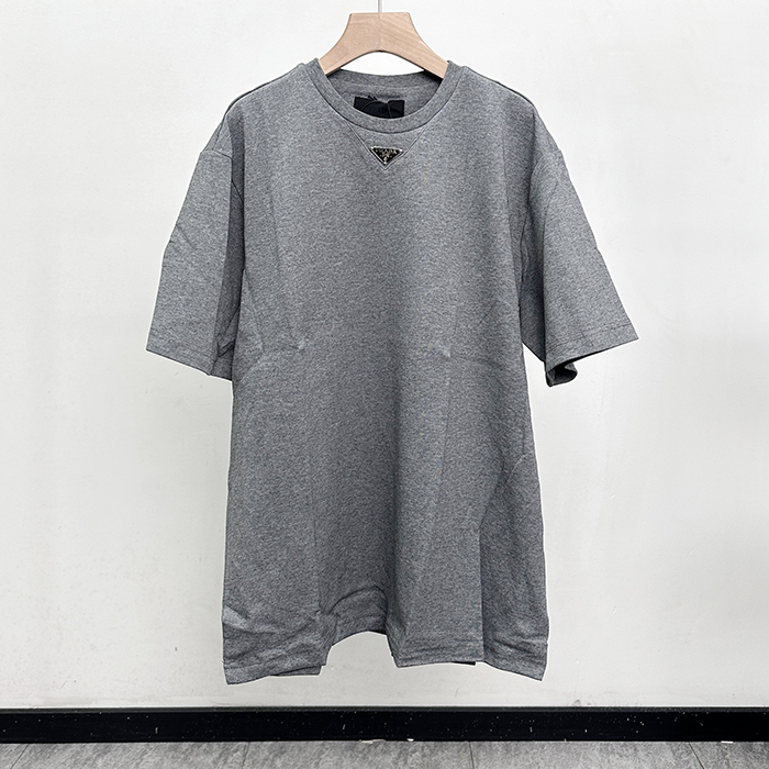 プラダ メンズ ラウンドネック半袖Tシャツ - Round- prc13216x