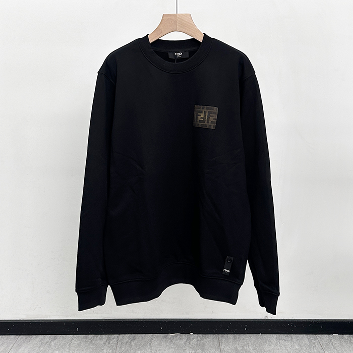 フェンディ メンズ カジュアル ブラック スウェット -  - fec170x