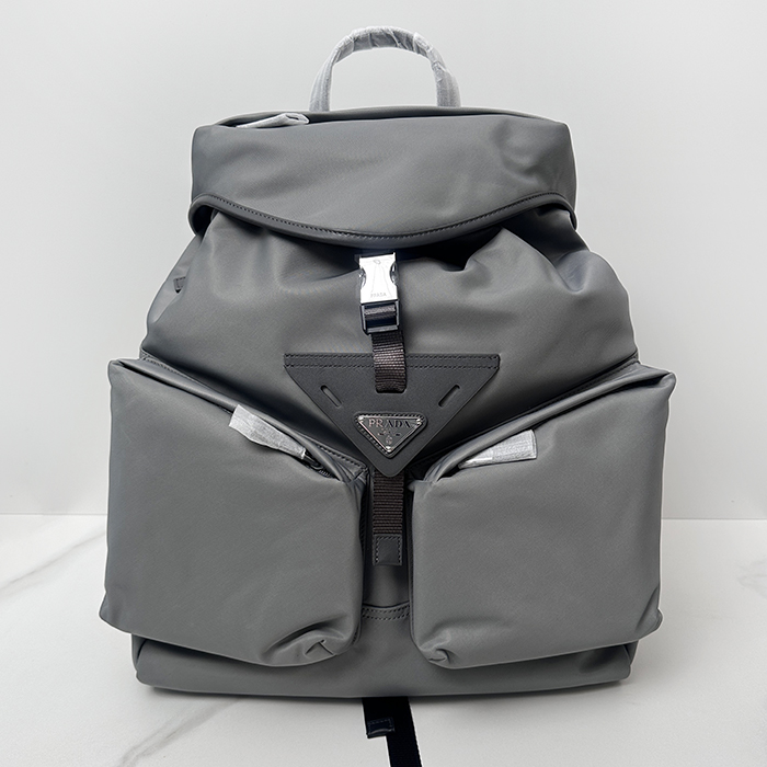 プラダ メンズ リナイロン レザー バックパック 2VZ108 - Re-Nylon  - prb9137x