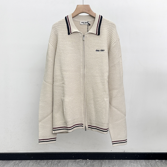 ミュウミュウ メンズ ニット ジャケット -  Knit  - mic13043x