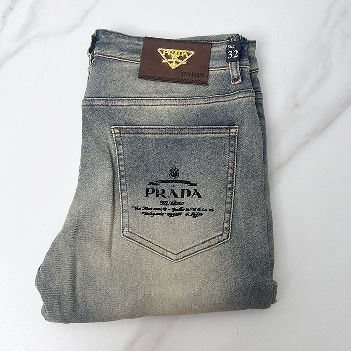 プラダ メンズ カジュアル ブルー ジーンズ -  - pr752x