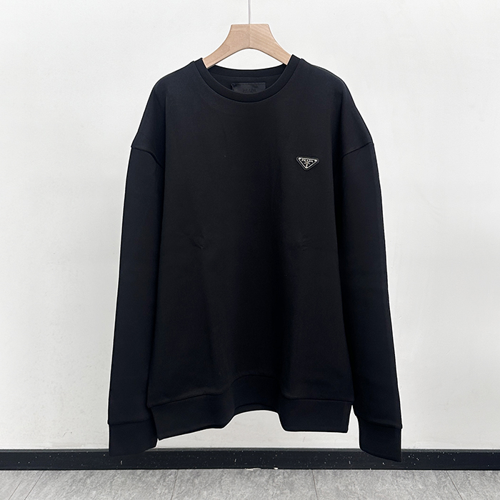 プラダ メンズ ラウンドネックスウェット - Round- prc12314x