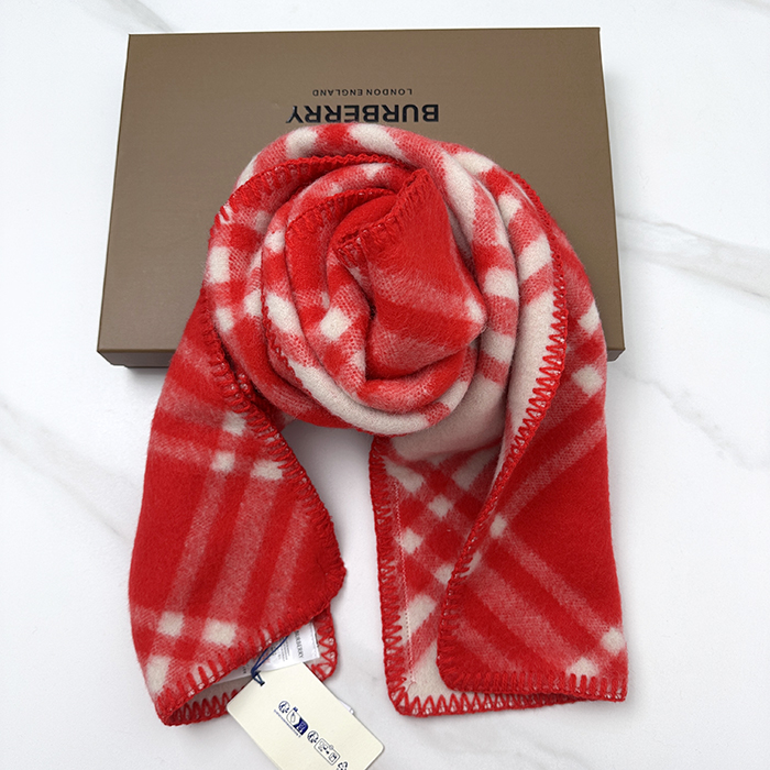 バーバリー ユニセックス チェック スカーフ - BurberryChecked - acc6466x