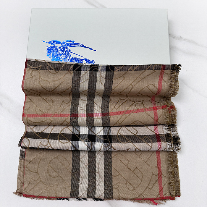  バーバリー カシミア  マフラー - dd168x