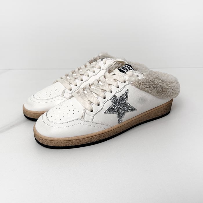 ゴールデングース レディース ホワイト 스타 スニーカー -   - gos612x