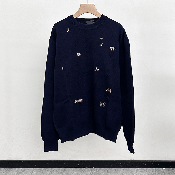 ルイヴィトン メンズ ラウンドネックセーター -  er - lvc12362x