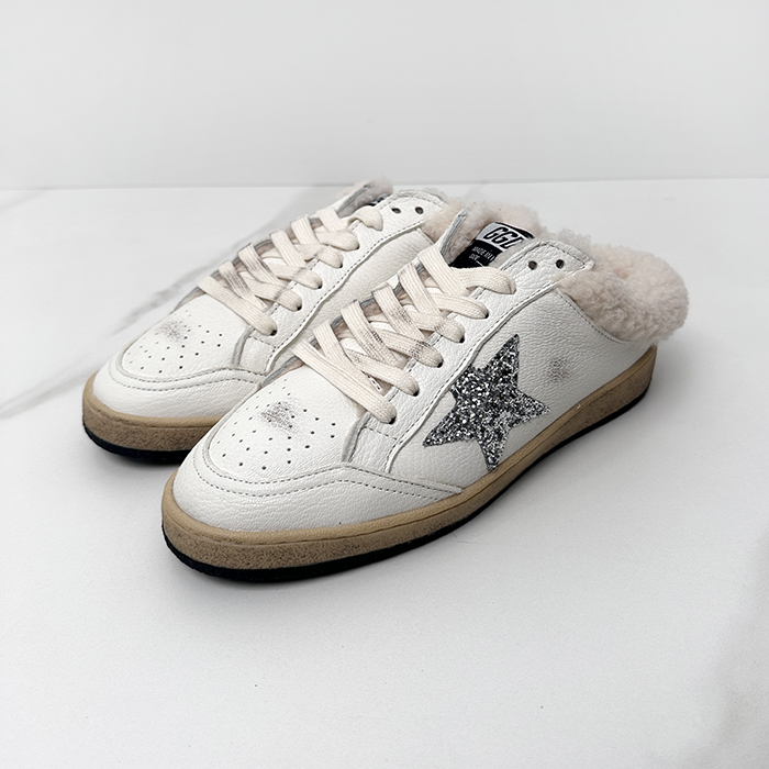 ゴールデングース レディース ホワイト 스타 スニーカー -   - gos612x