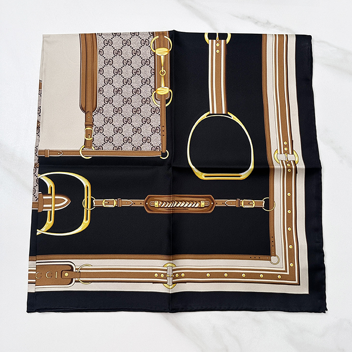 グッチ レディース スクエア スカーフ - Square - acc6157x