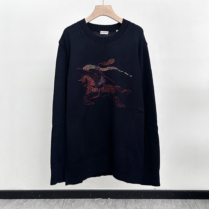 バーバリー メンズ ラウンドネックニットアウターウェア - Knitwears - buc13047x