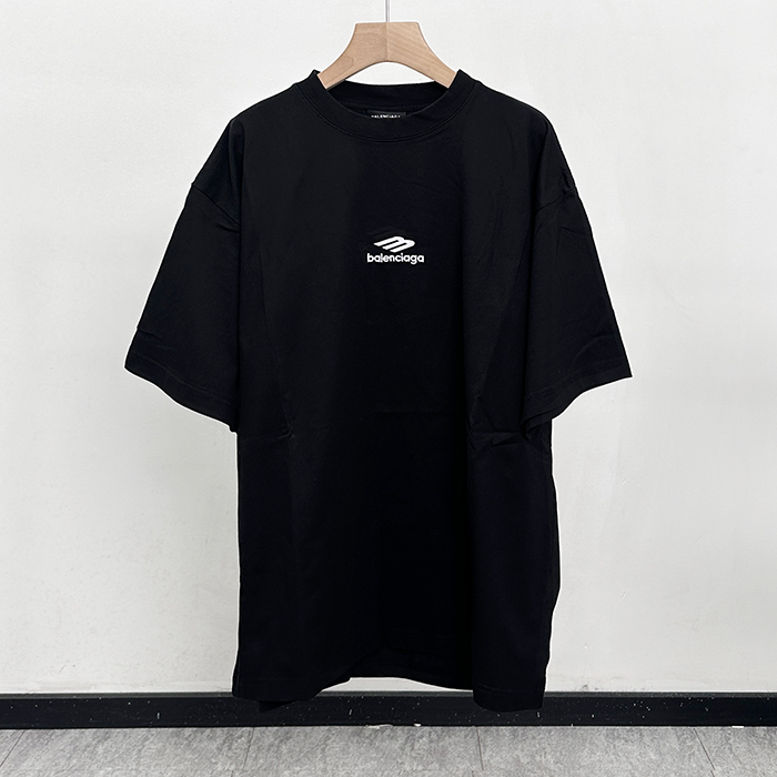 バレンシアガ メンズ ラウンドネック半袖Tシャツ -  Round- bac12801x