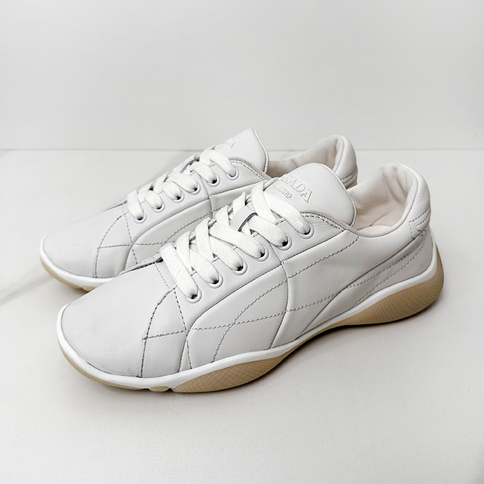 プラダ メンズ ナッパ レザー スニーカー - Napa   - prs8956x