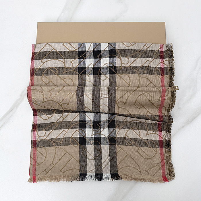  バーバリー カシミア  マフラー - dd168x