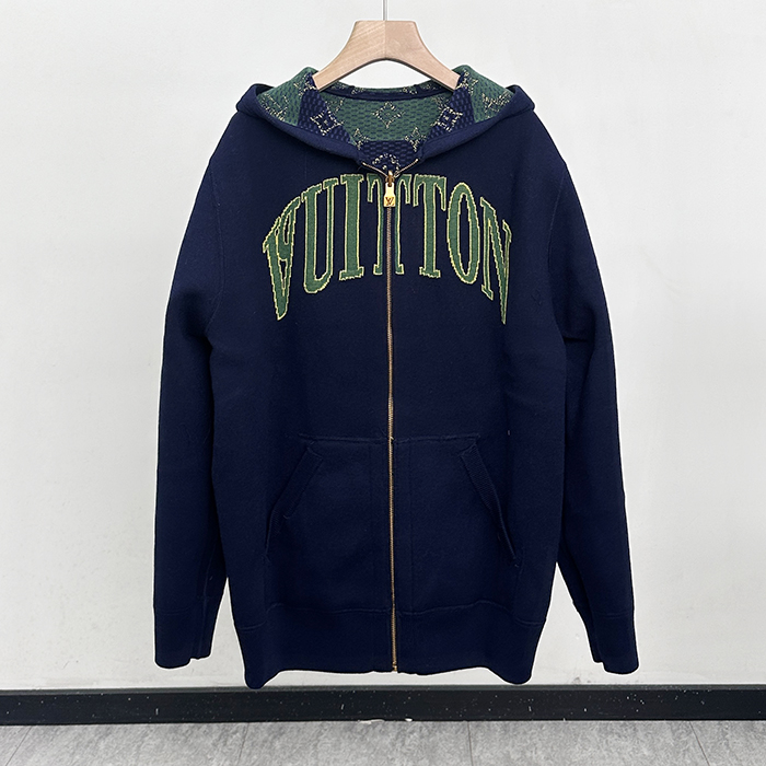 ルイヴィトン メンズ モノグラム リバーシブル フーディーTシャツ -    Hooded - lvc12555x