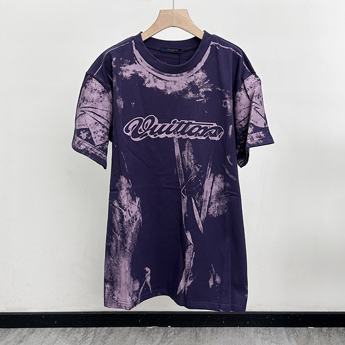 ルイヴィトン メンズ ラウンドネック半袖Tシャツ -  Round- lvc13101x