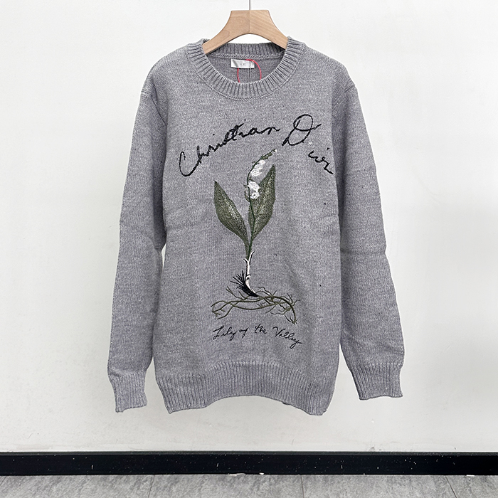 ディオール メンズ ラウンドネックニット -  Knitwear - dic1489x