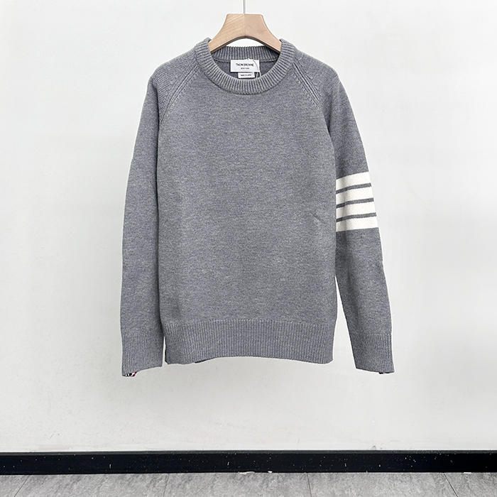 トムブラウン メンズ ラウンドネックセーター- er - thc13037x