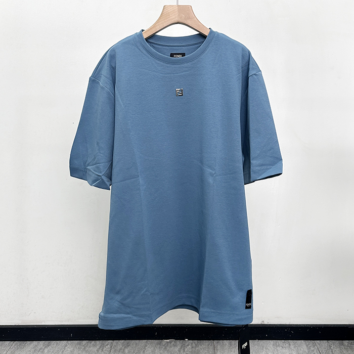 フェンディ メンズ ラウンドネック半袖Tシャツ - Round- fec13242x