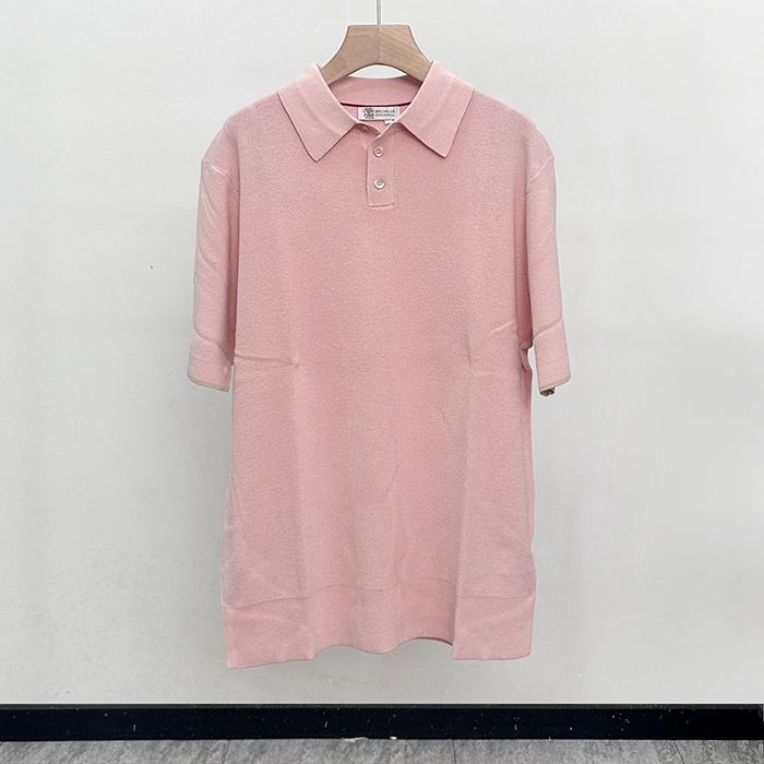 ブルネロクチネリ メンズ ポロ Tシャツ -  Cucinelli Polo- brc13407x