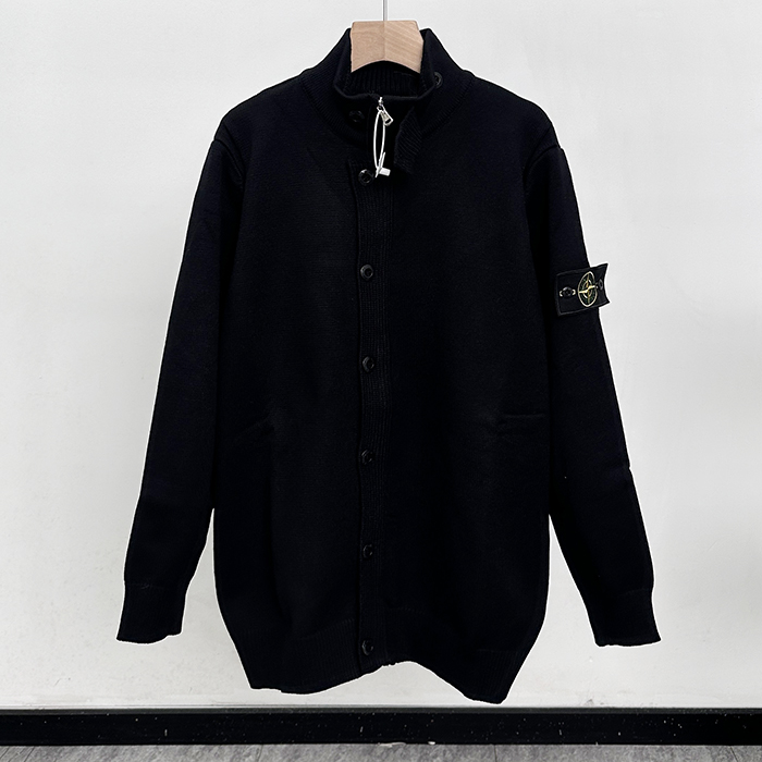 ストーンアイランド メンズ タートルネック カーディガン - Turtle-neck  - stc8662x