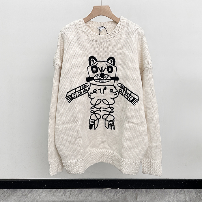 ロエベ メンズ ラウンドネックセーター - er - loc13414x