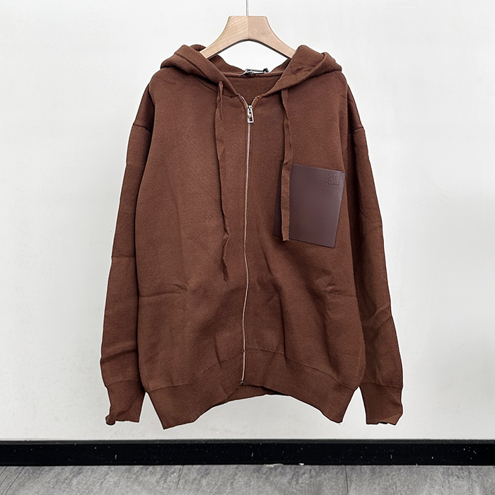 ロエベ メンズ ジップアップ フーディーTシャツ -   - loc9698x