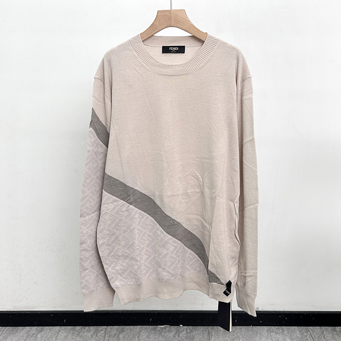 フェンディ メンズ ラウンドネックセーター - er - fec13383x