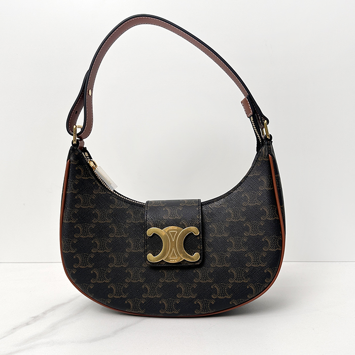 セリーヌ レディース ブラウン ショルダーバッグ -  Brown - ce165x