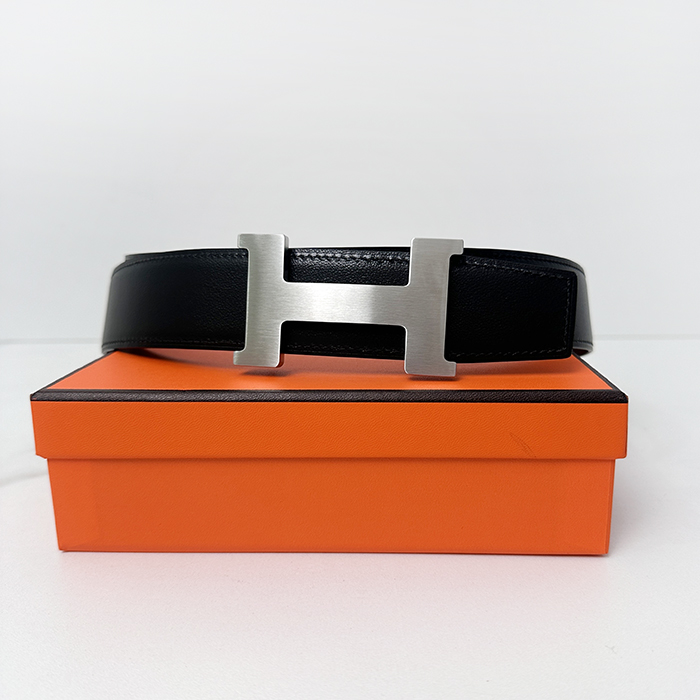 エルメス メンズ コンスタンス バックル リバーシブル ベルト -  Constance - bel429x