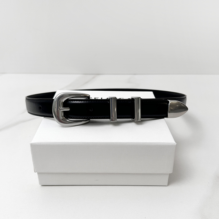 セリーヌ レディース ブラック ベルト -  Belts - ce266x