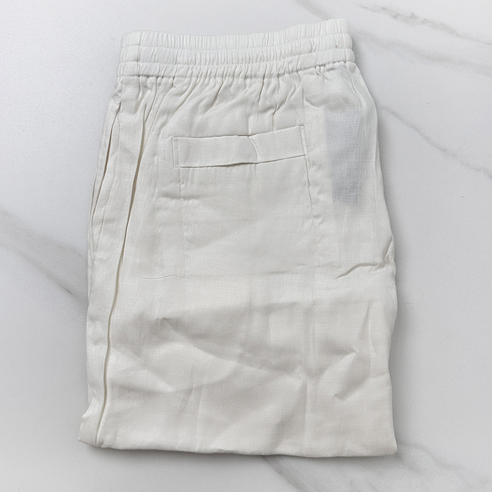 エルメネジルド・ゼニア メンズ Oasi Lino ショーツ -Oasi Lino Shorts - zec7748x