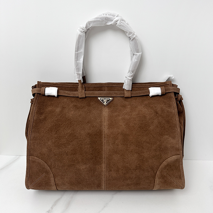 プラダ メンズ ラージ レザー ハンドバッグ 1BA439 - Large  Handbag - prb12705x