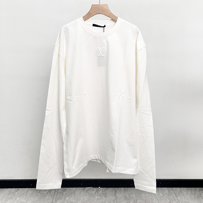 ルイヴィトン メンズ ラウンドネック長袖Tシャツ -  Round- lvc13427x
