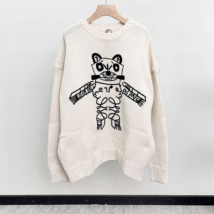 ロエベ メンズ ラウンドネックセーター - er - loc13414x