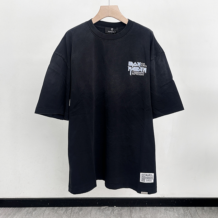 リプレゼント メンズ ラウンドネック半袖Tシャツ - Represent Round- rec13413x